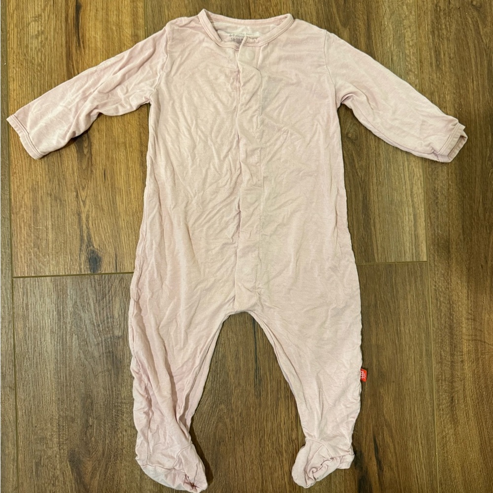 Pink Magnetic Me Bamboo Pjs 6-12